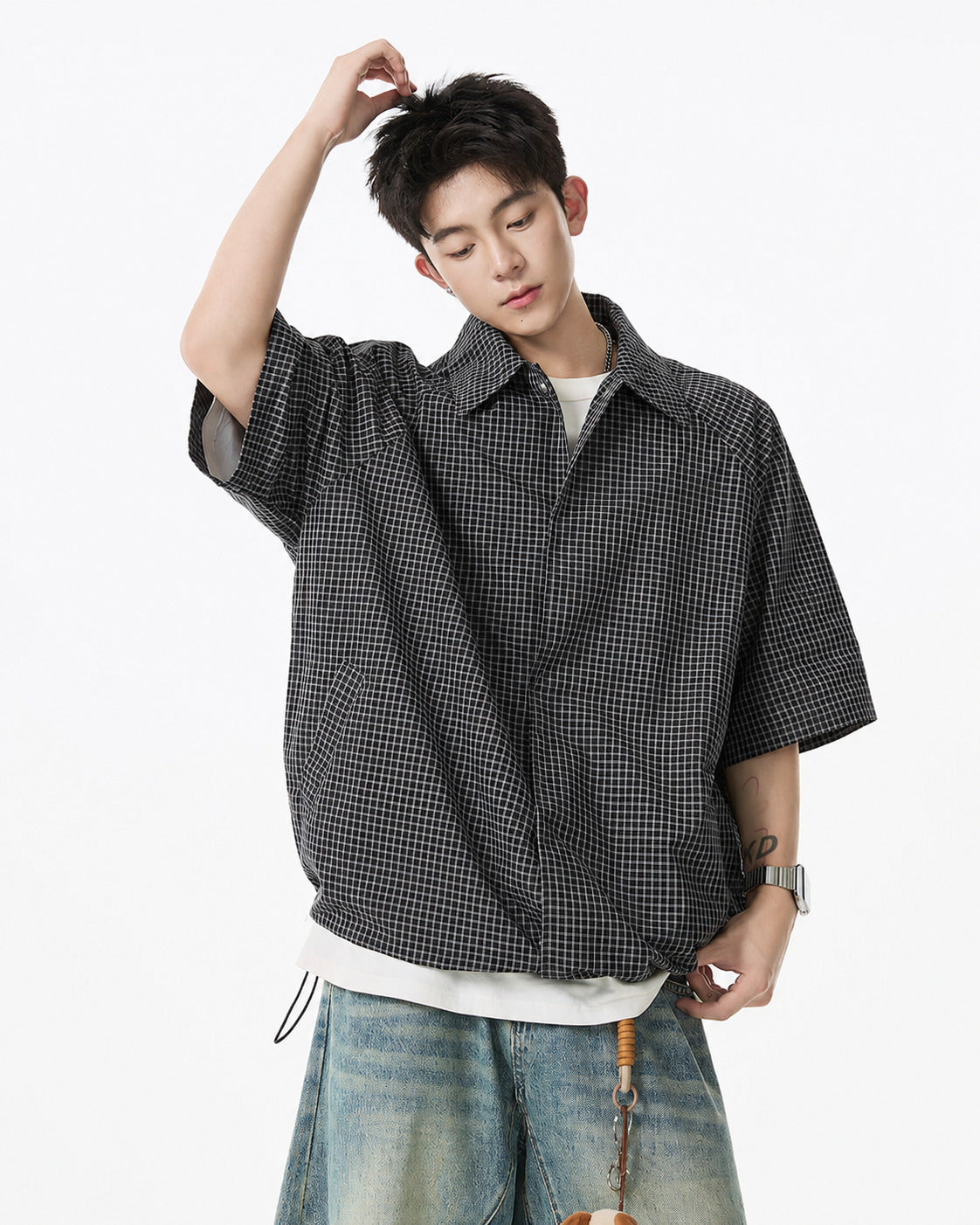 Kael Grid Shirt