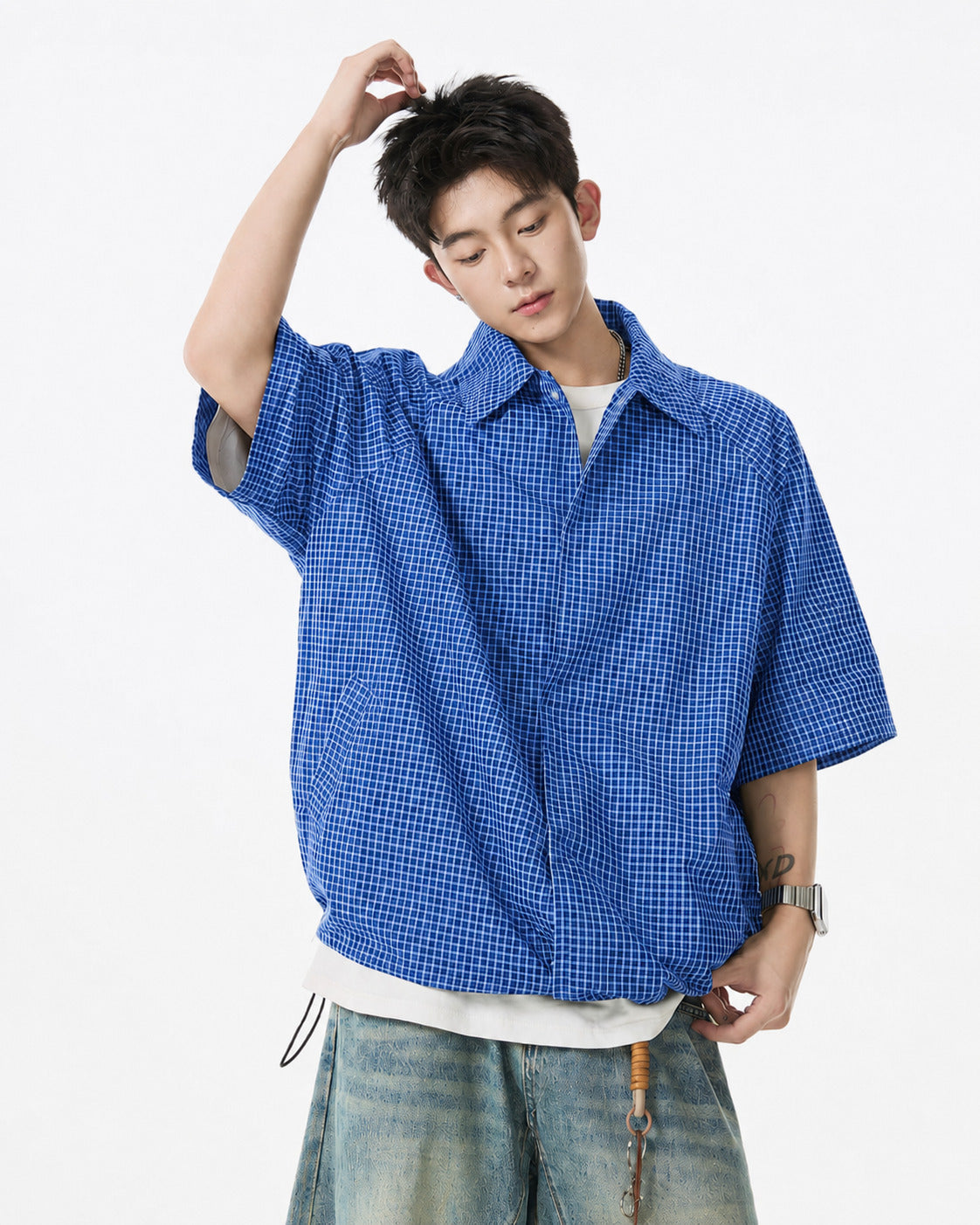 Kael Grid Shirt