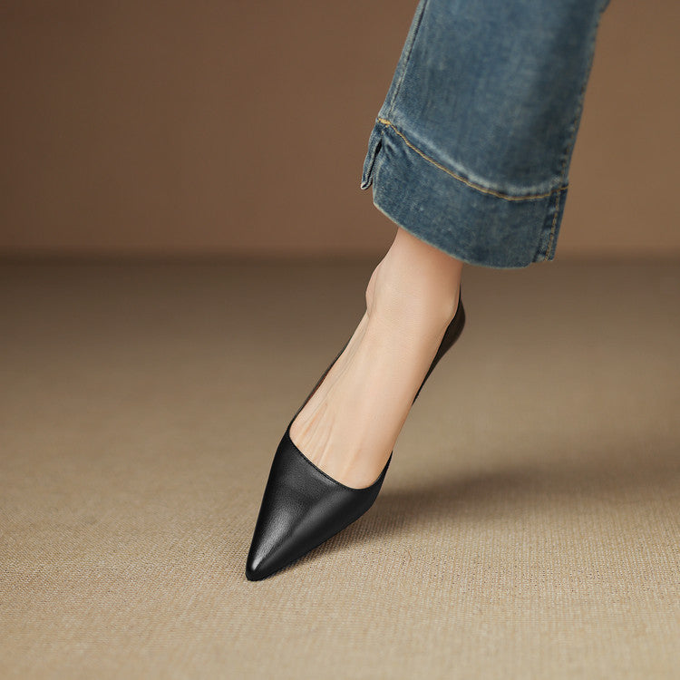 Vienna Genuine Leather Heels