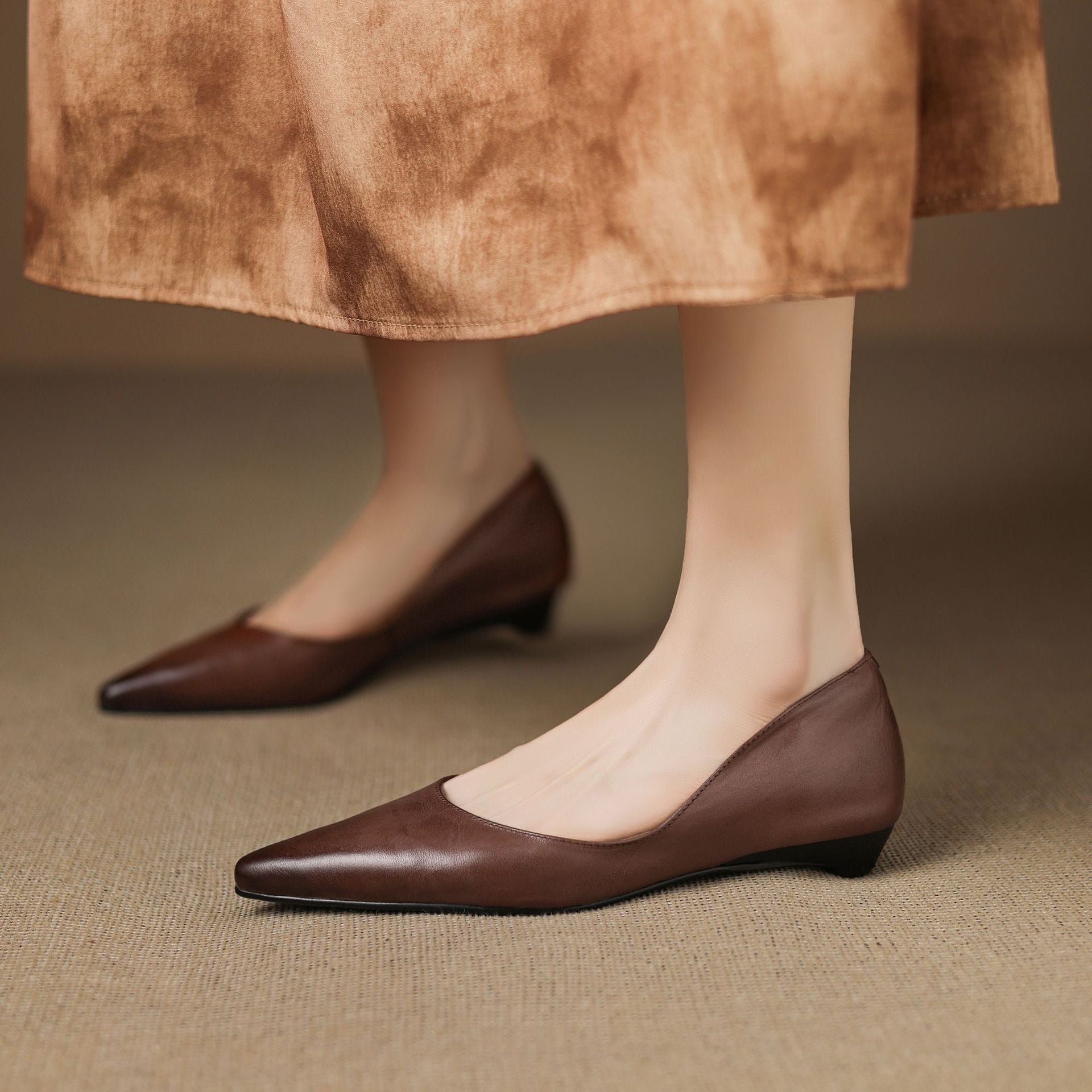 Seravine Genuine Leather Flats