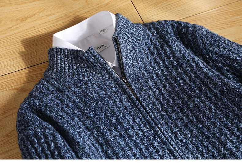 Arno Zip Cardigan