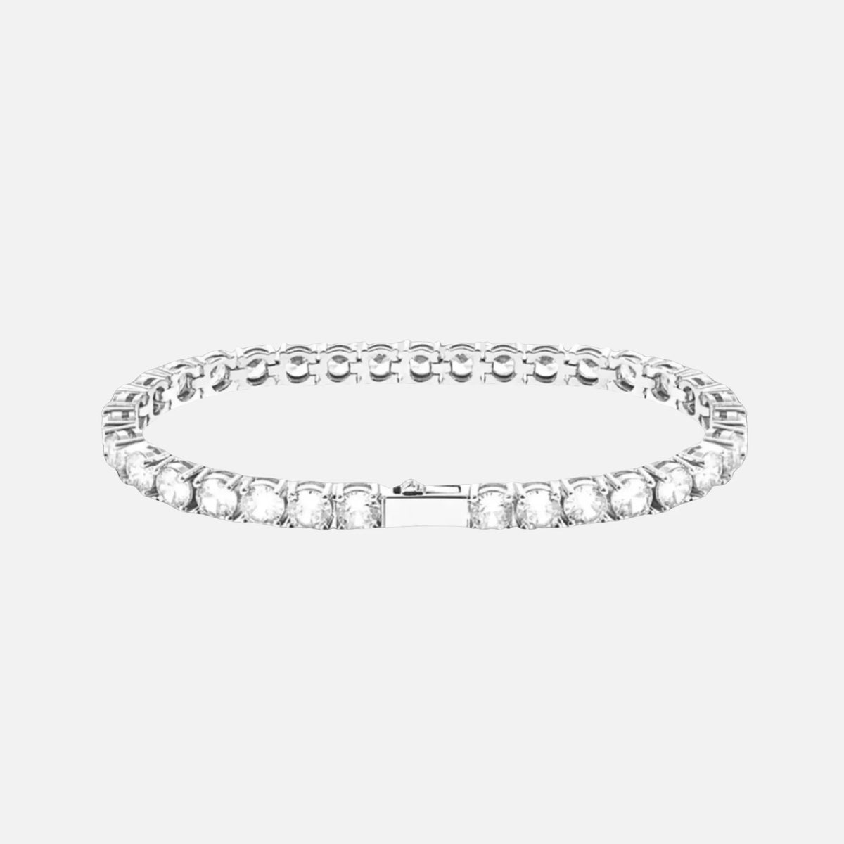 Tennis Bracelet - 4MM - Silver