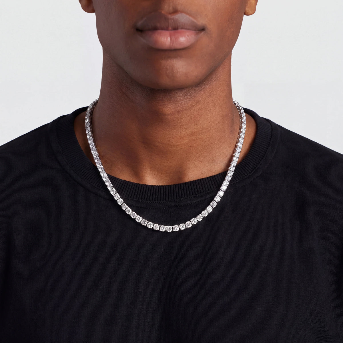 Tennis Chain - 4MM - Silver