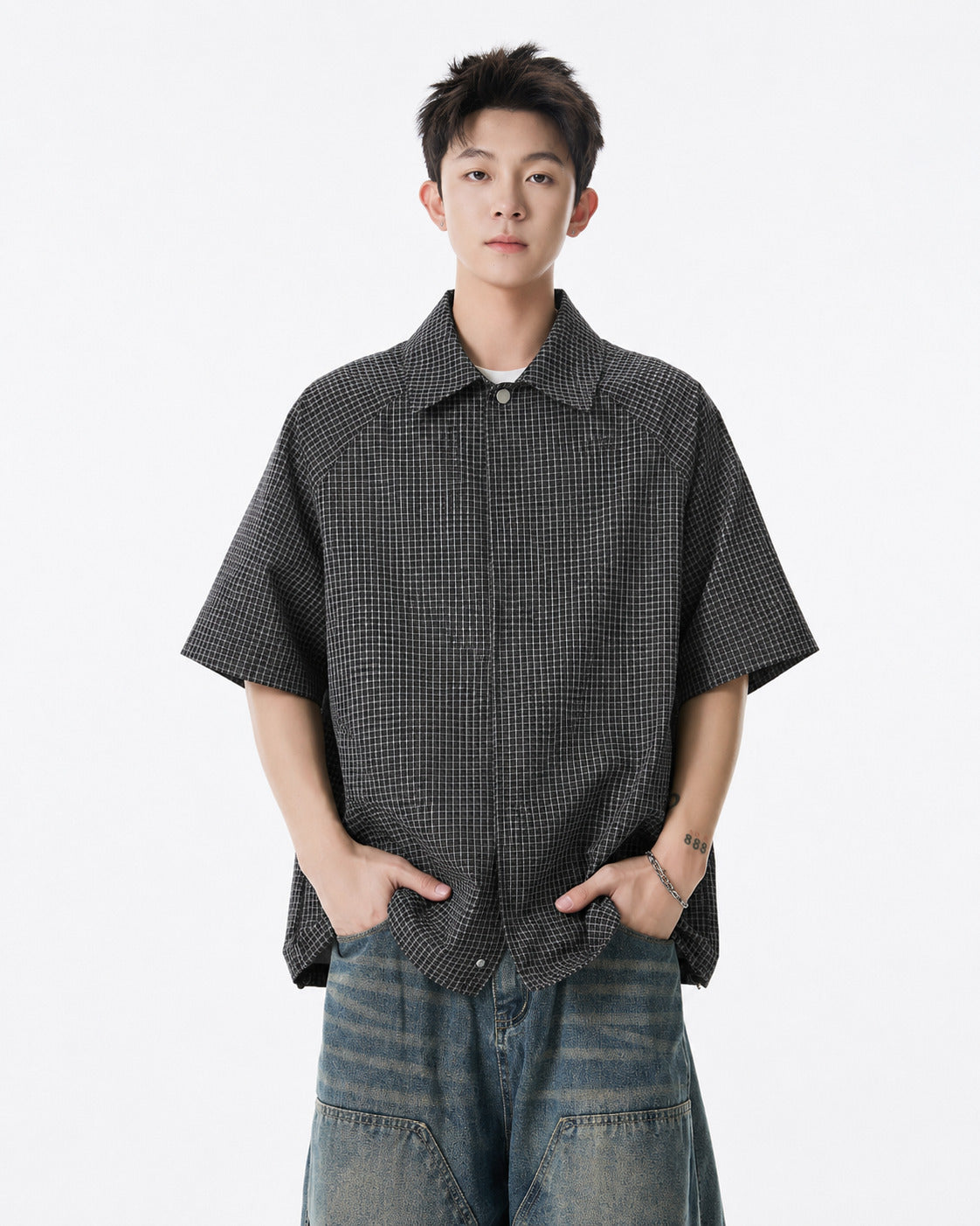 Kael Grid Shirt