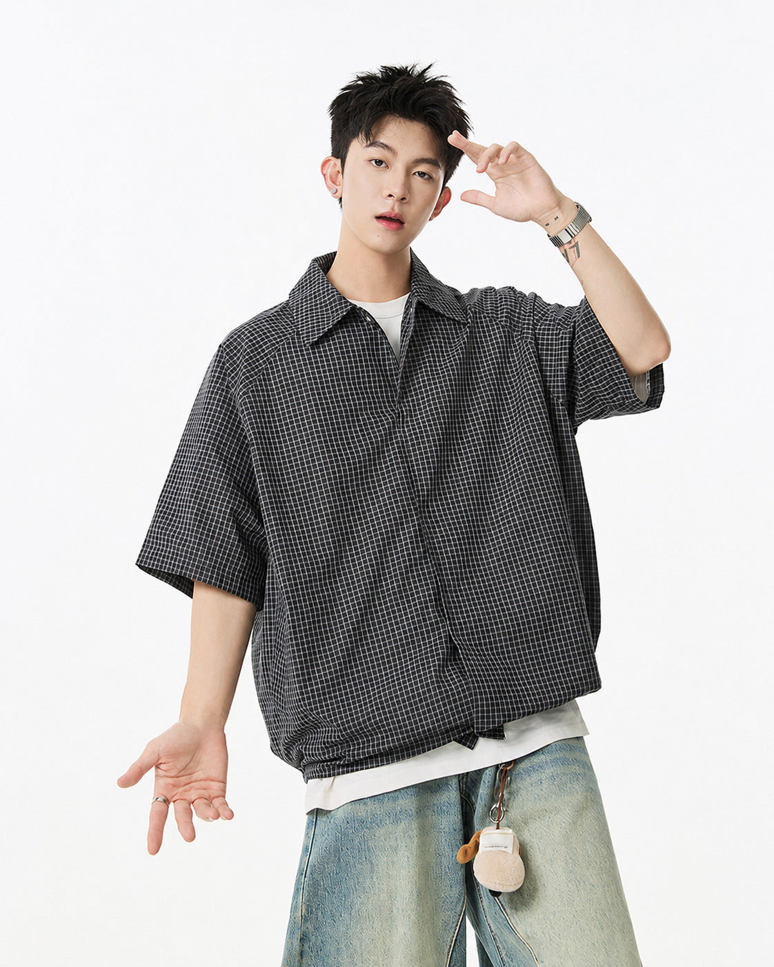 Kael Grid Shirt