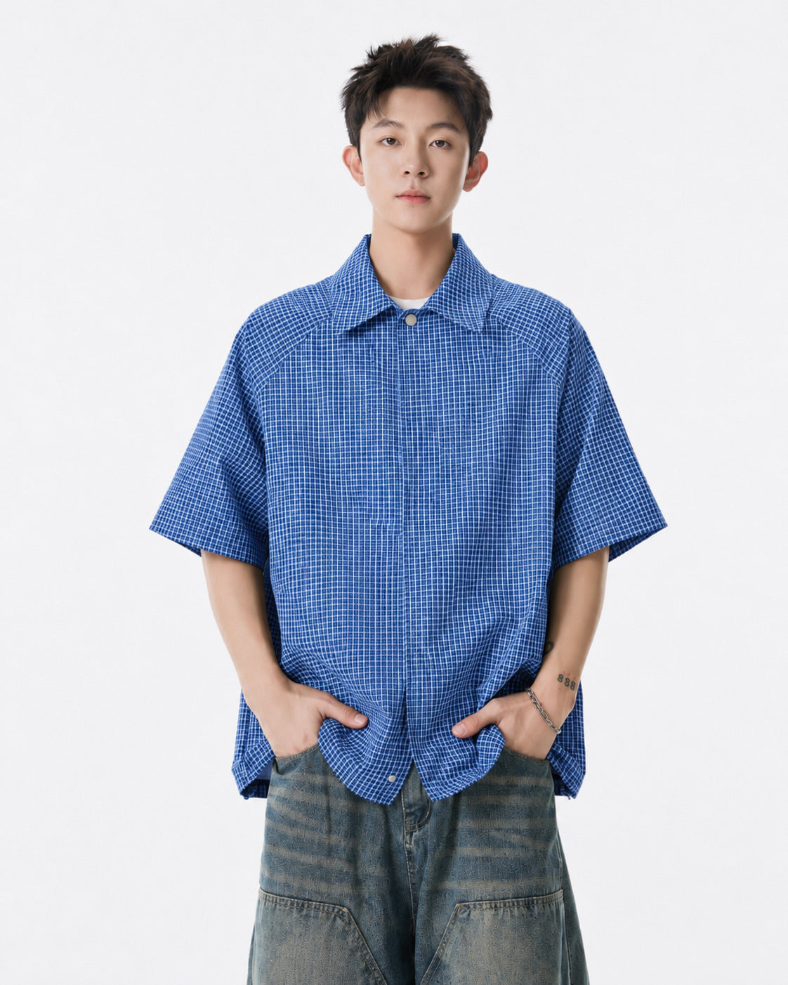 Kael Grid Shirt
