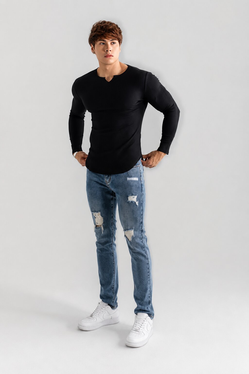 Kalen Rib Pullover