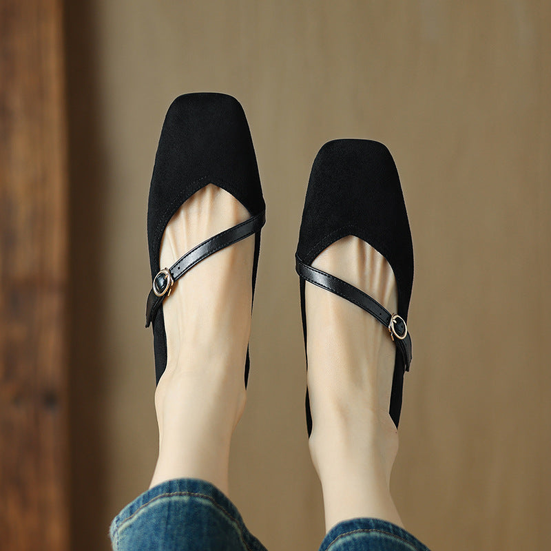 Vedas Suede Slippers