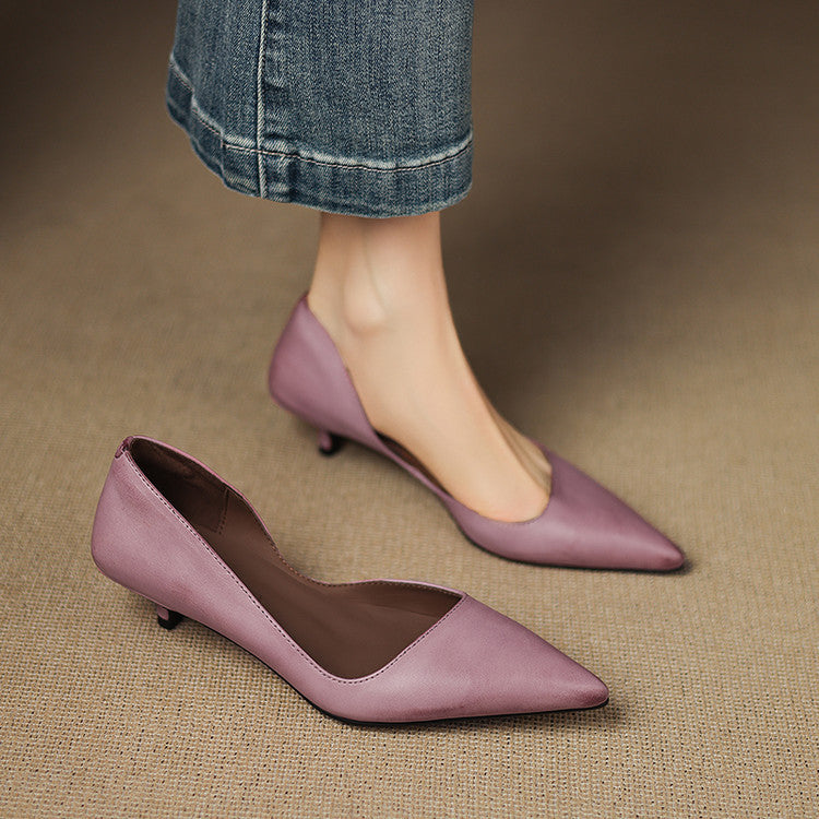 Vienna Genuine Leather Heels