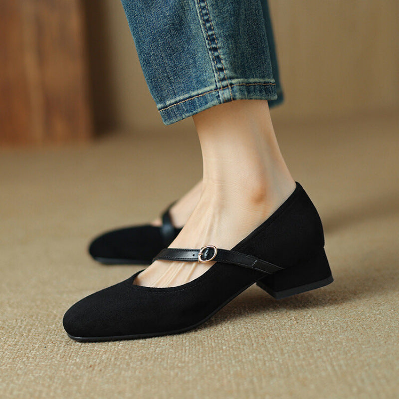 Vedas Suede Slippers