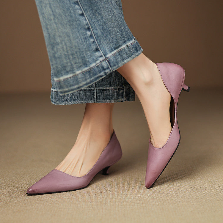 Vienna Genuine Leather Heels