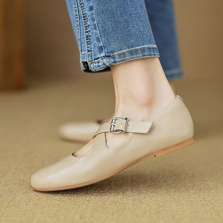 Nyra Genuine Leather Shoes