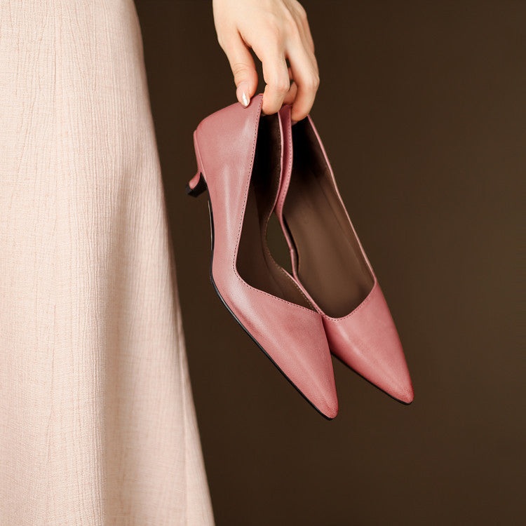 Vienna Genuine Leather Heels