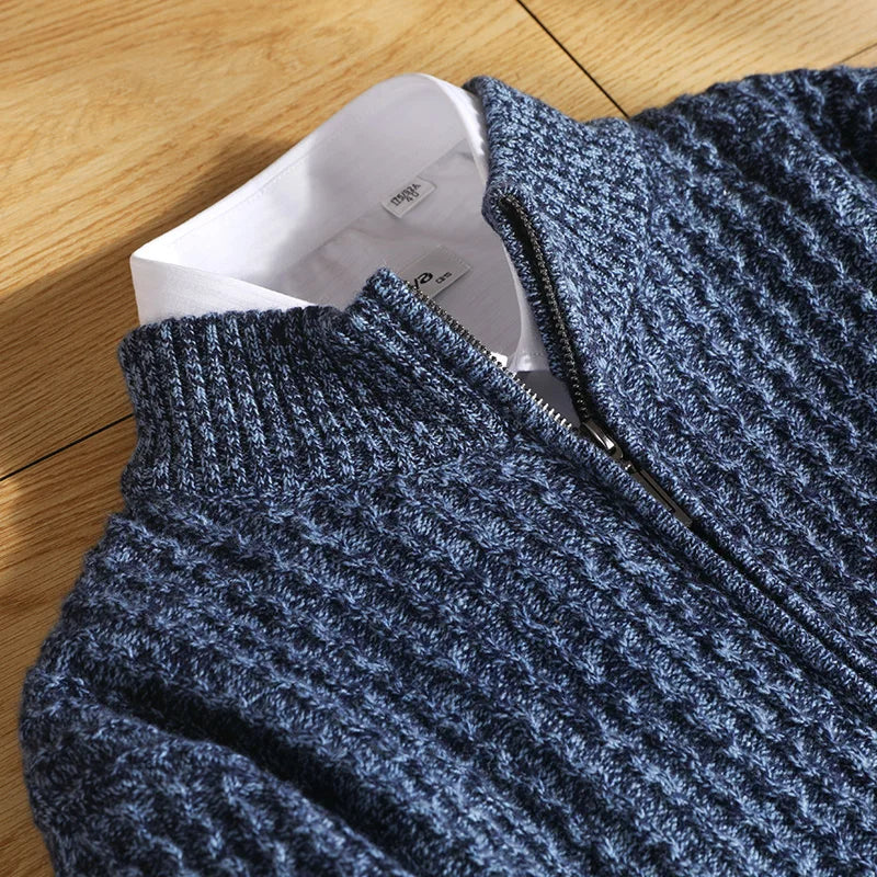 Arno Zip Cardigan