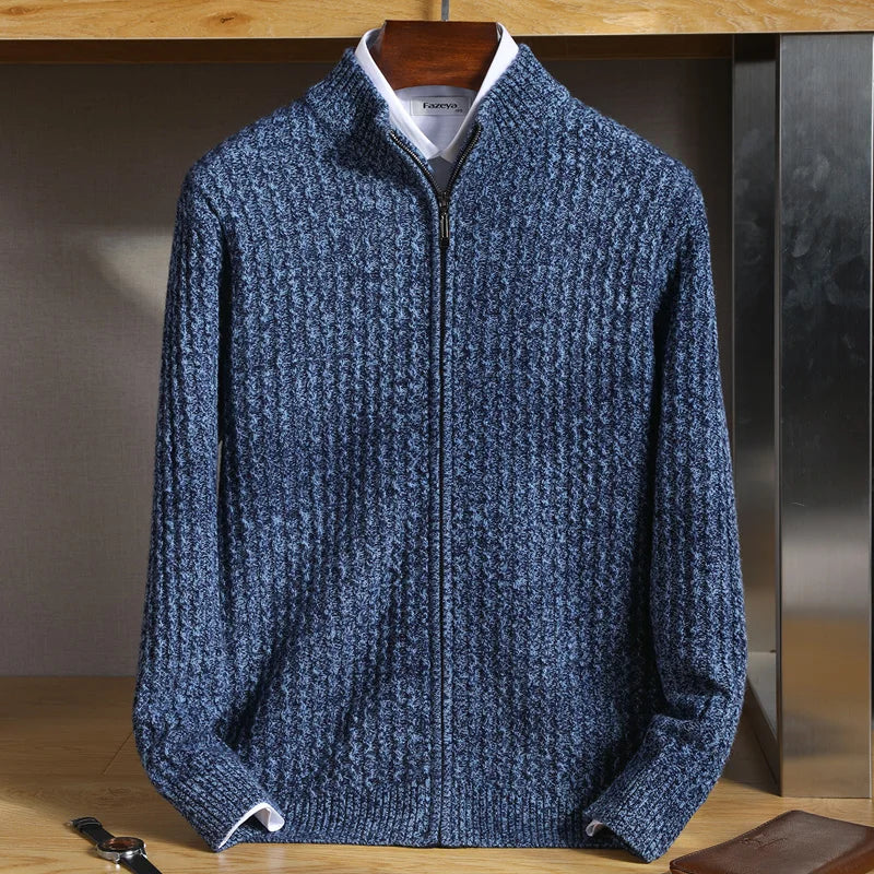 Arno Zip Cardigan