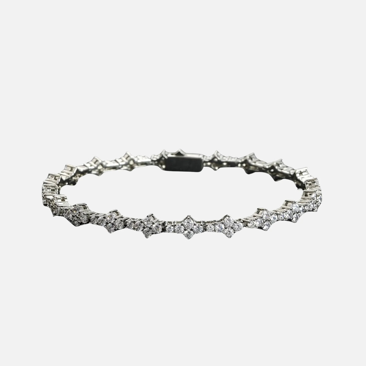 Honeycomb Bracelet - Silver