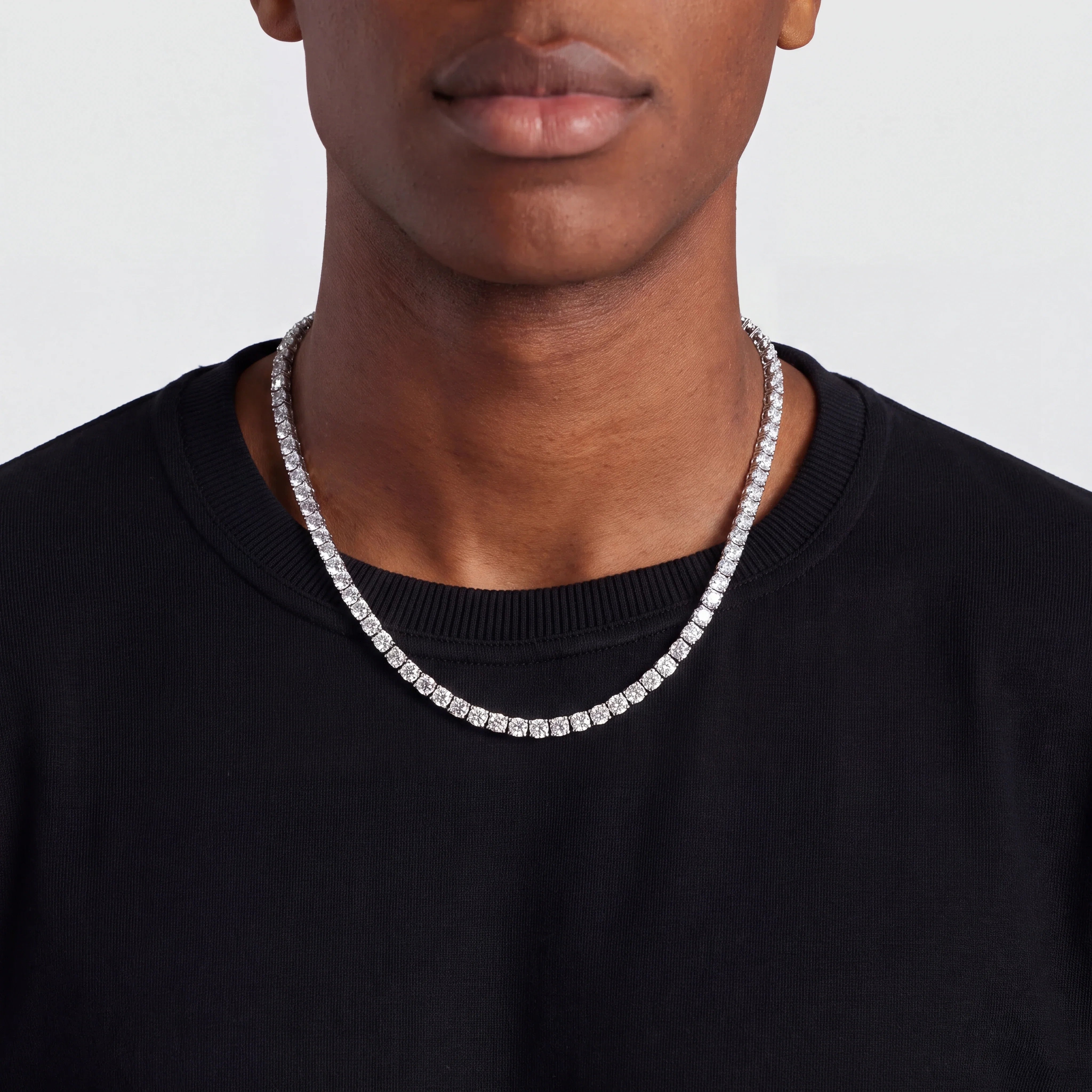 Tennis Chain - 4MM - Silver